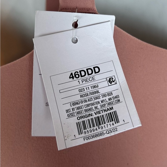 NWT Auden 46DDD Underwire Balconette Bra - Picture 5 of 9